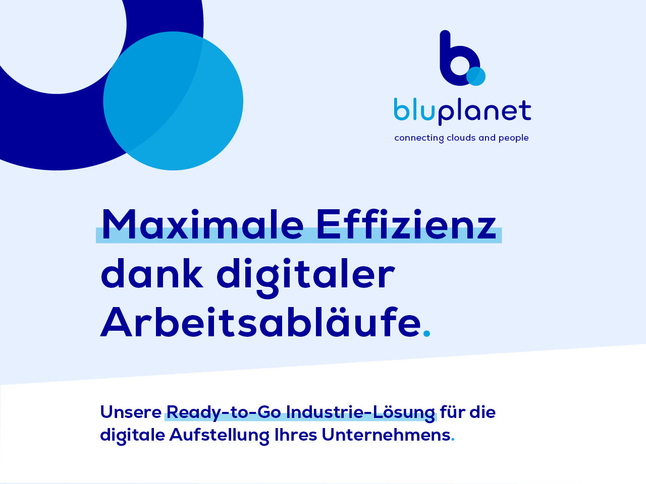 Der bluplanet One-Stop-Shop geht live