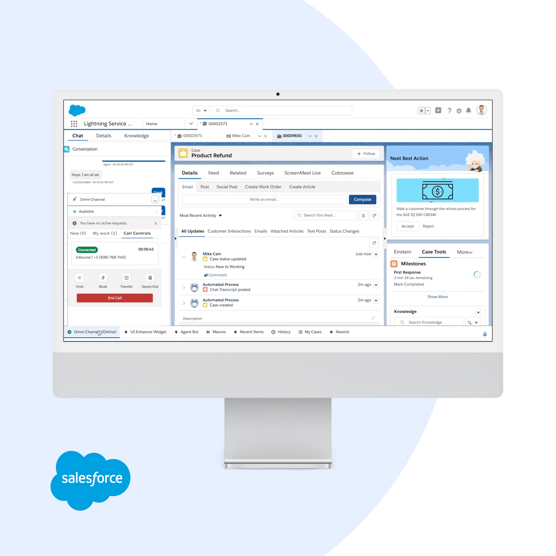 Salesforce Service Cloud Enterprise
