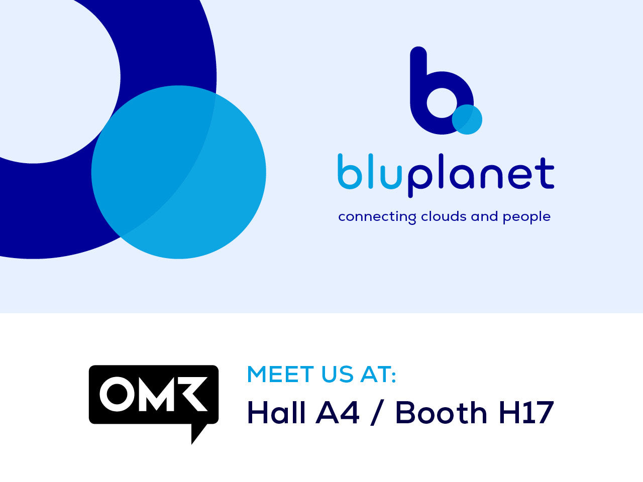 bluplanet ist Aussteller auf dem OMR Festival 2022.