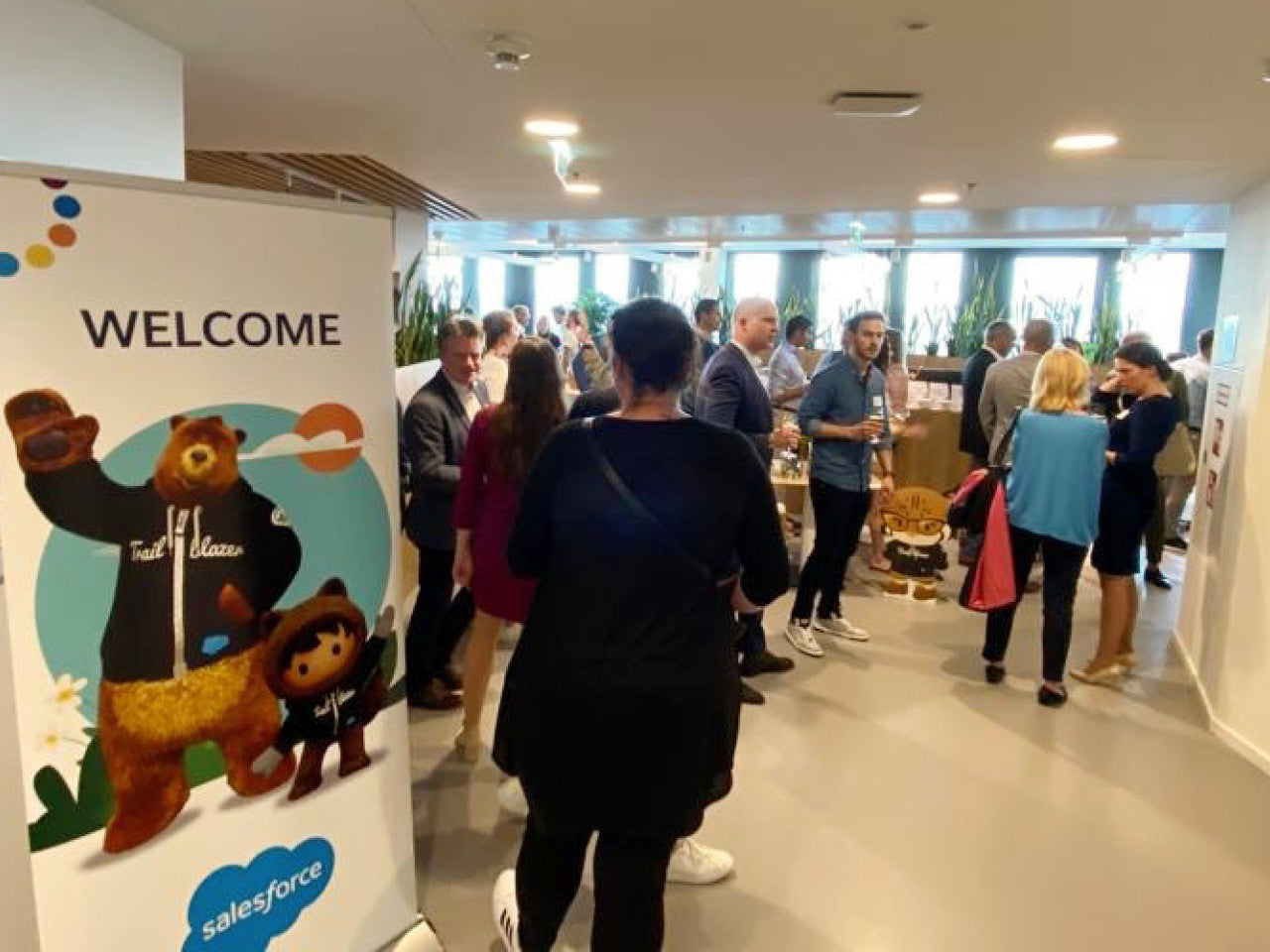 Salesforce Österreich Office Opening Party.