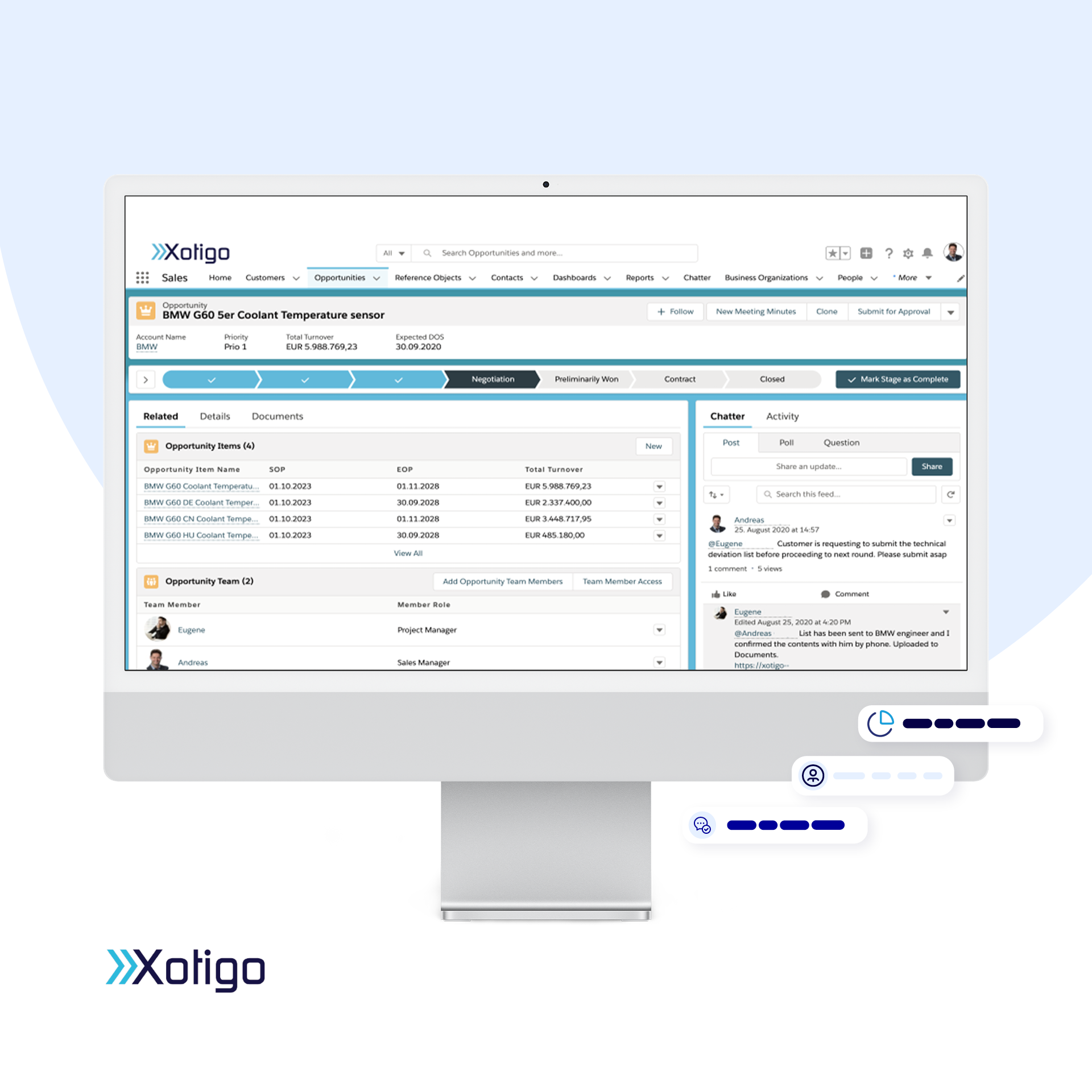 Xotigo: Sales Management Suite